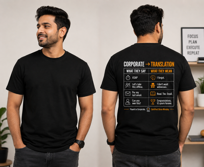 Corporate Translation T-Shirt