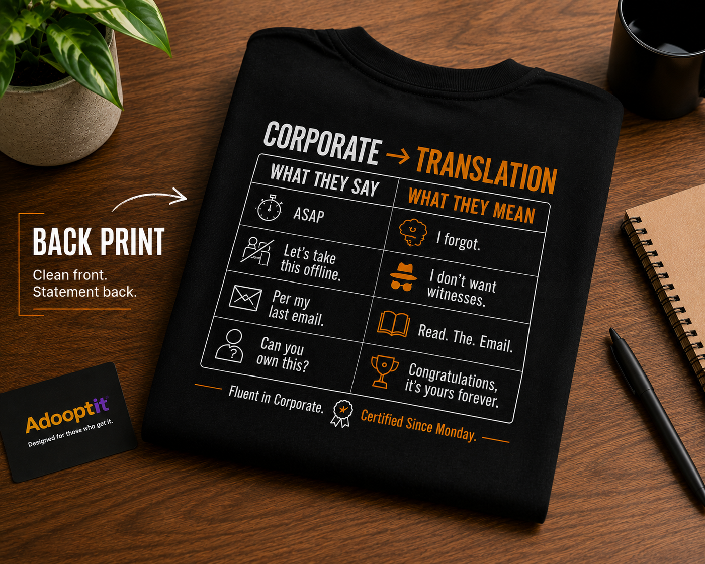 Corporate Translation T-Shirt